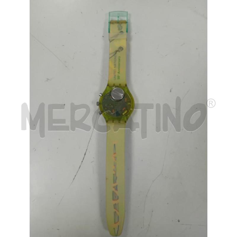 SWATCH - OROLOGIO 50°ANNIVERSARIO UNITED NATIONS | Mercatino dell'Usato Rimini 2