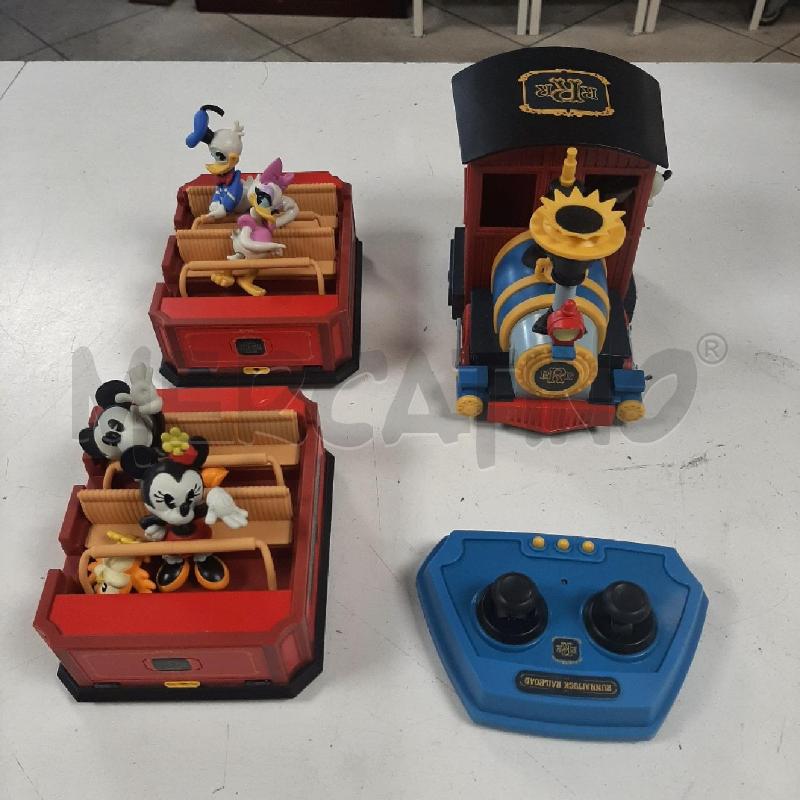 TRENO SENZA  BINARI - DISNEY MICKEY MINNIE'S RUANAWAY  | Mercatino dell'Usato Rimini 1