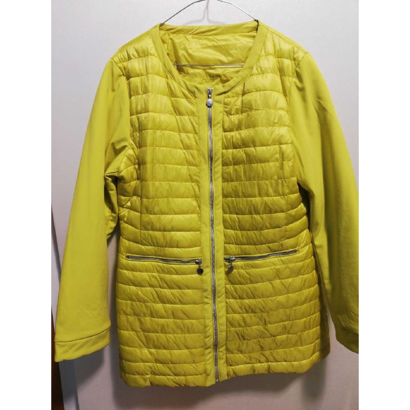 cappotto donna giallo