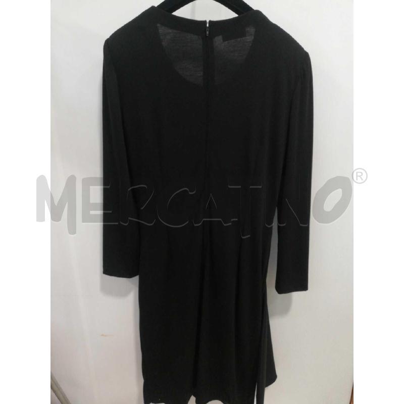ABITO D LUISA SPAGNOLI VINTAGE NERO DRAPPEGGIO | Mercatino dell'Usato Bellizzi 4