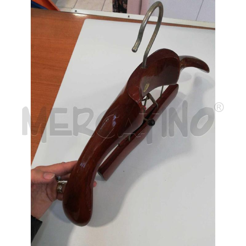 APPENDIABITI COPPIA ANNI 50 FRATELLI REGUITTI LEGNO  | Mercatino dell'Usato Bellizzi 5