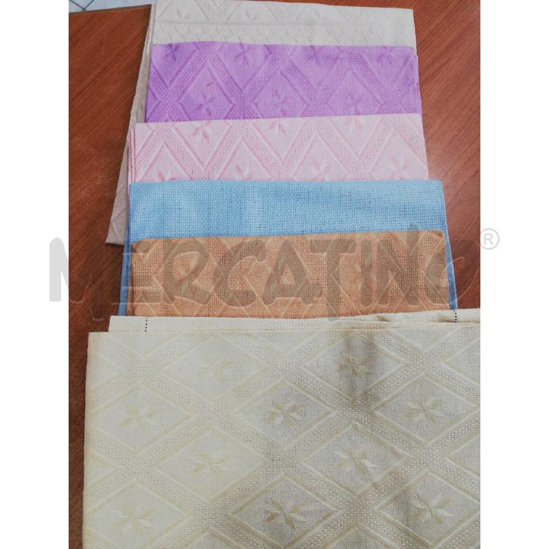 ASCIUGA MANO LINO FIANDRA COLORATA 6PZ | Mercatino dell'Usato Bellizzi 1