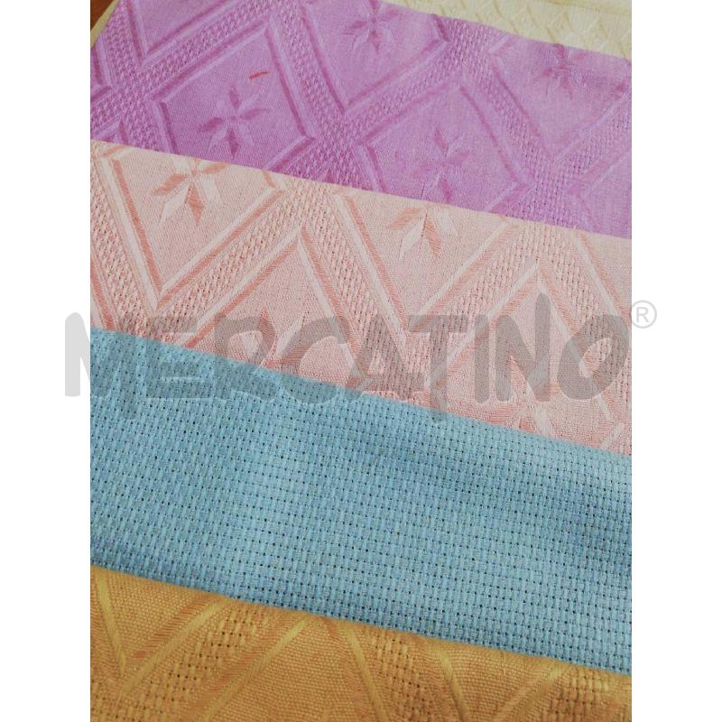 ASCIUGA MANO LINO FIANDRA COLORATA 6PZ | Mercatino dell'Usato Bellizzi 2