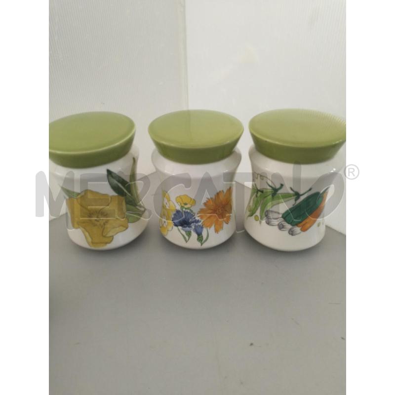 BARATTOLI PZ. 3 CERAMICA ERNESTINE | Mercatino dell'Usato Bellizzi 1