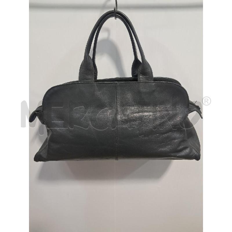 BORSA D A MANO GRIGIO CON RIPRESE DAVANTI | Mercatino dell'Usato Bellizzi 3