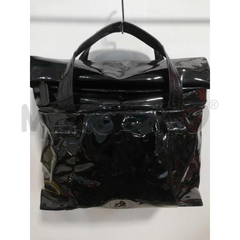 BORSA D CALVIN KLEIN VERNICE NERO | Mercatino dell'Usato Bellizzi 2