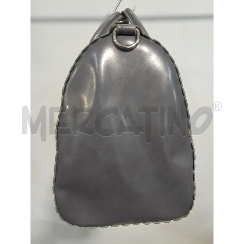 BORSA D FURLA BAULETTO GRIGIO PELLE SPAZZOLATA | Mercatino dell'Usato Bellizzi 3