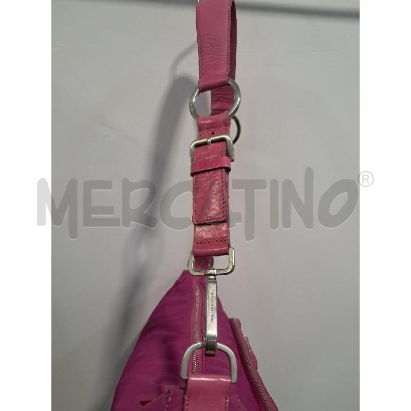 BORSETTA D FRANCESCO BIASIA NYLON FUCSIA | Mercatino dell'Usato Bellizzi 4