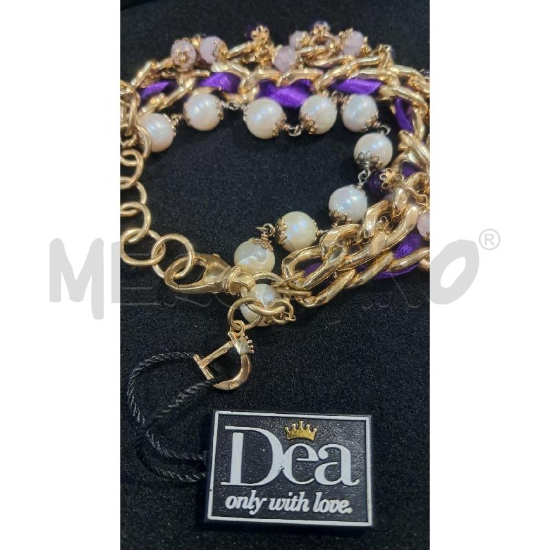 BRACCIALE DEA CON PERLE E AMETISTE | Mercatino dell'Usato Bellizzi 2