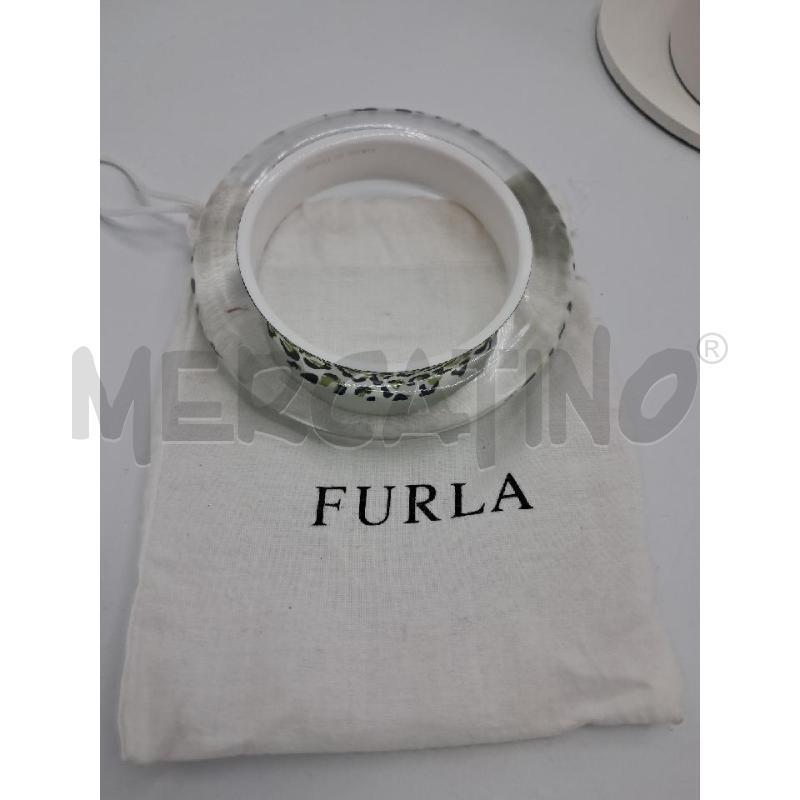 BRACCIALE FURLA RIGIDO MACULATO VERDE | Mercatino dell'Usato Bellizzi 1