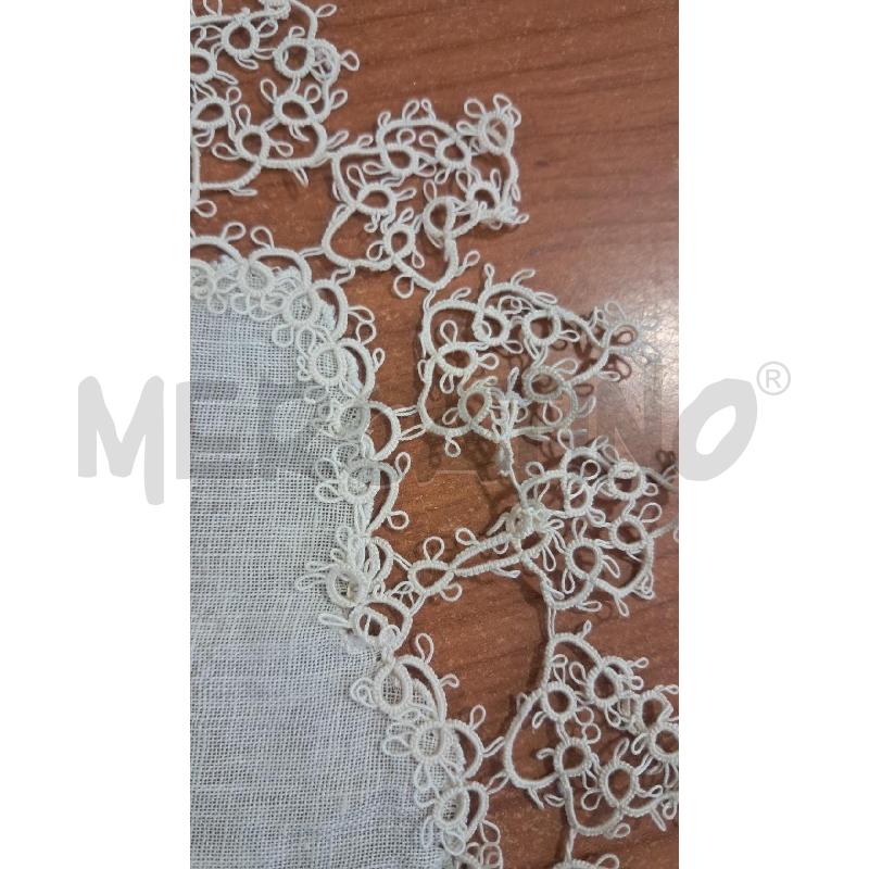 CENTRINO LINO E CHIACCHIERINO ECRU | Mercatino dell'Usato Bellizzi 2