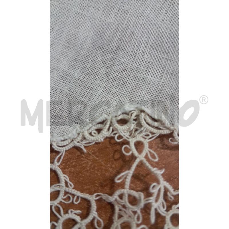 CENTRINO LINO E CHIACCHIERINO ECRU | Mercatino dell'Usato Bellizzi 3