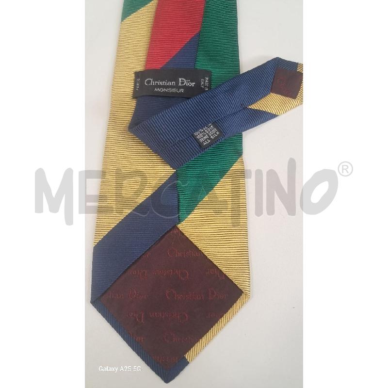 CRAVATTA CHRISTIAN DIOR  | Mercatino dell'Usato Bellizzi 2