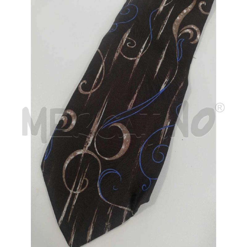 CRAVATTA CHRISTIAN DIOR SETA FANT MARR BLU | Mercatino dell'Usato Bellizzi 2