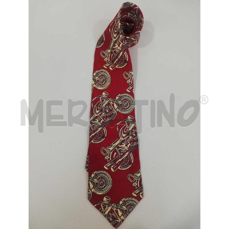CRAVATTA DOLCE&GABBANA SETA FANT ROSSO | Mercatino dell'Usato Bellizzi 1