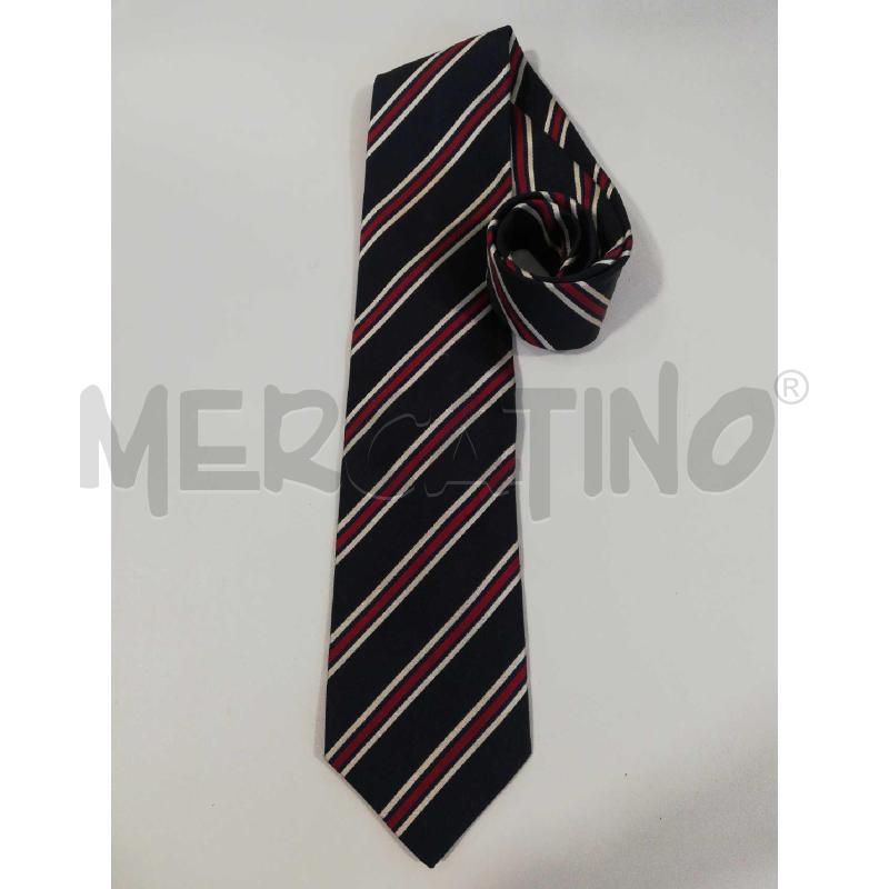 CRAVATTA GUCCI REGIMENTAL BLU ROSSO | Mercatino dell'Usato Bellizzi 1