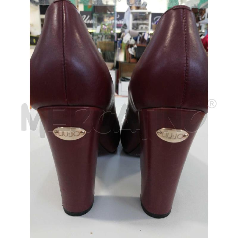 DECOLLETE LIU JO BORDEAUX TACCO DOPPIO | Mercatino dell'Usato Bellizzi 3