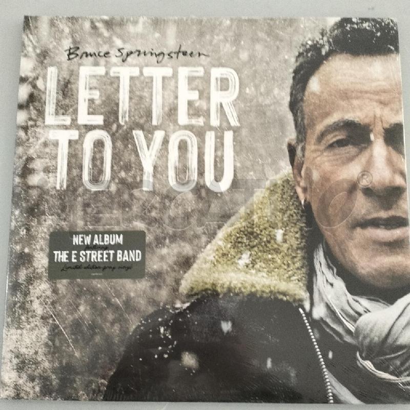DISCO 33 BRUCE SPRINGSTEEN 2020 LETTER TO TOU | Mercatino dell'Usato Bellizzi 1