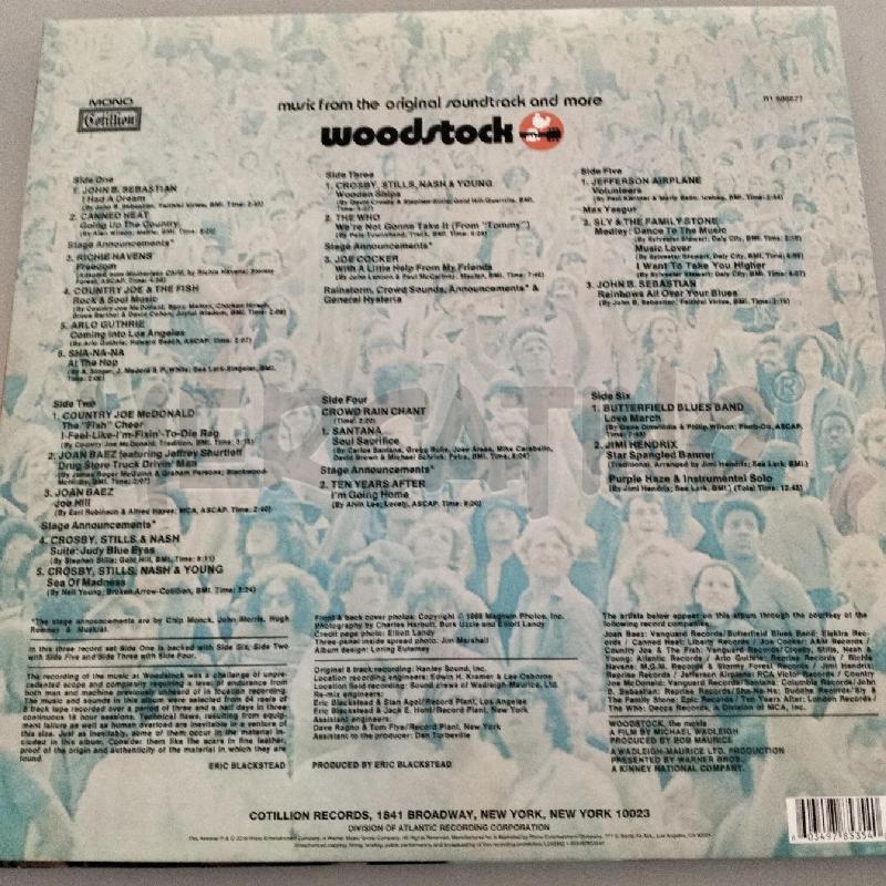 DISCO TRIPLO WOODSTOCK 2019 PERFETTO | Mercatino dell'Usato Bellizzi 2