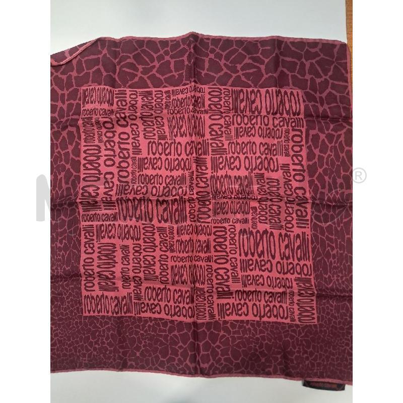 FOULARD QUADRATO CM 48X48 SETA FANT BORDEAUX | Mercatino dell'Usato Bellizzi 1