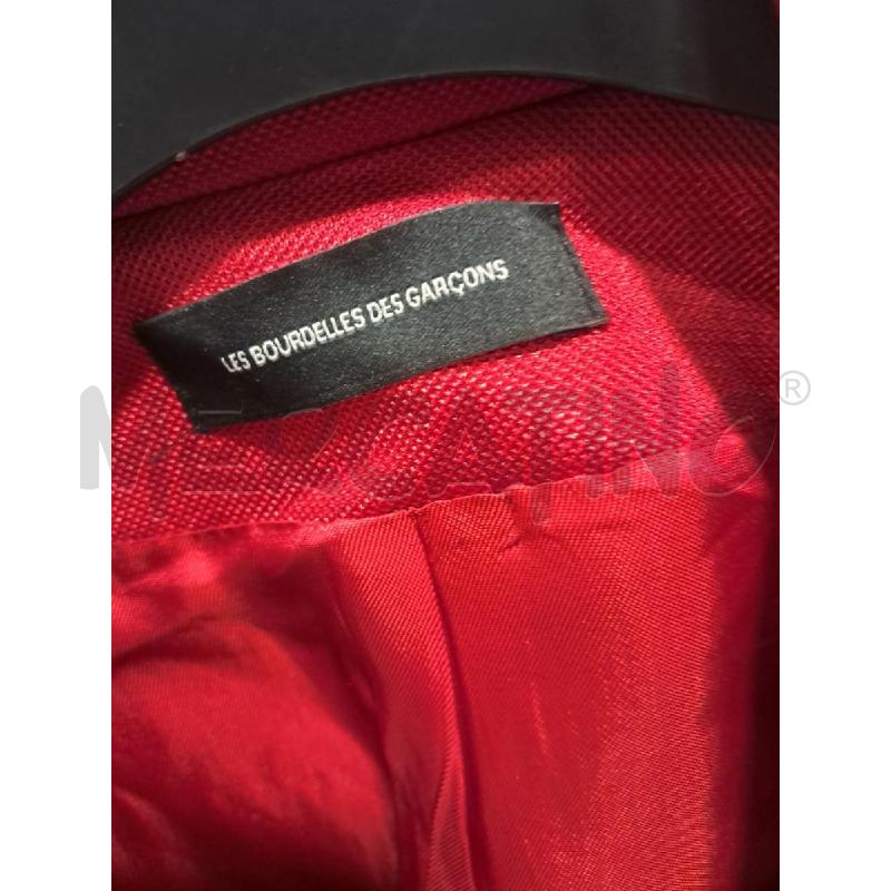 GIACCA D LES BOURDELLES DES GARCONS ROSSO | Mercatino dell'Usato Bellizzi 3