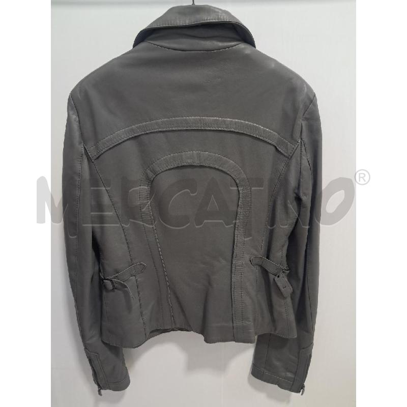 GIACCA D PELLE GUARAPO TASCHE E CHIUSURA ZIP | Mercatino dell'Usato Bellizzi 2