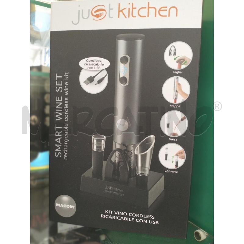 KIT VINO CORDLESS MACOM | Mercatino dell'Usato Bellizzi 1