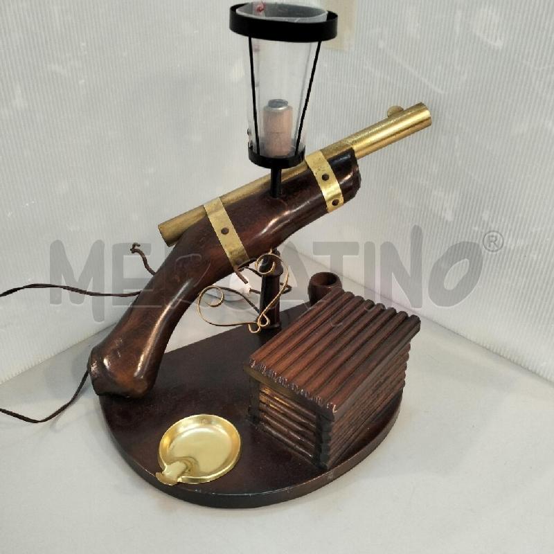 LAMPADA ANNI 60 A.TURA CON PORTASIGARETTE | Mercatino dell'Usato Bellizzi 1