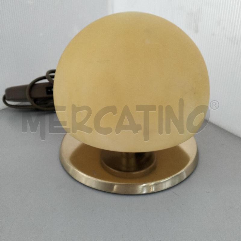LAMPADA FABAS A FUNGHETTO SATINATA ORO  | Mercatino dell'Usato Bellizzi 1