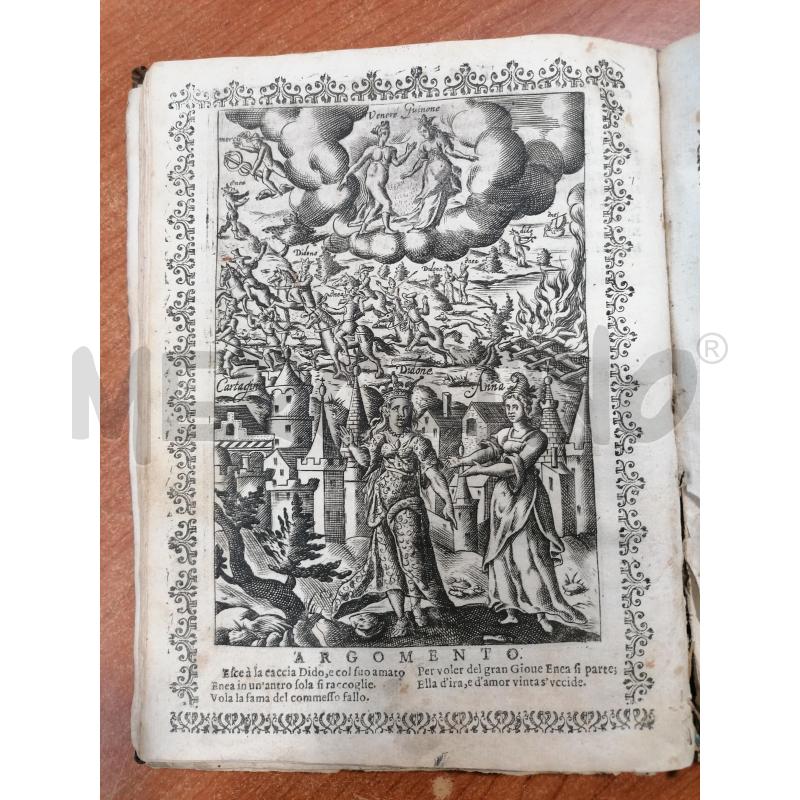 LIBRO ENEIDE DI VIRGILIO EDIZ.1613 COMMENDATORE ANNIBAL CARO | Mercatino dell'Usato Bellizzi 3