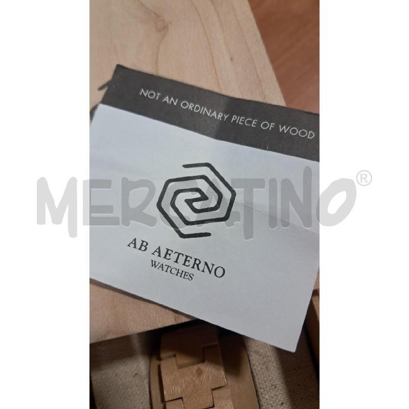 OROLOGIO DA POLSO D AB AETERNO IN BAMBOO | Mercatino dell'Usato Bellizzi 2
