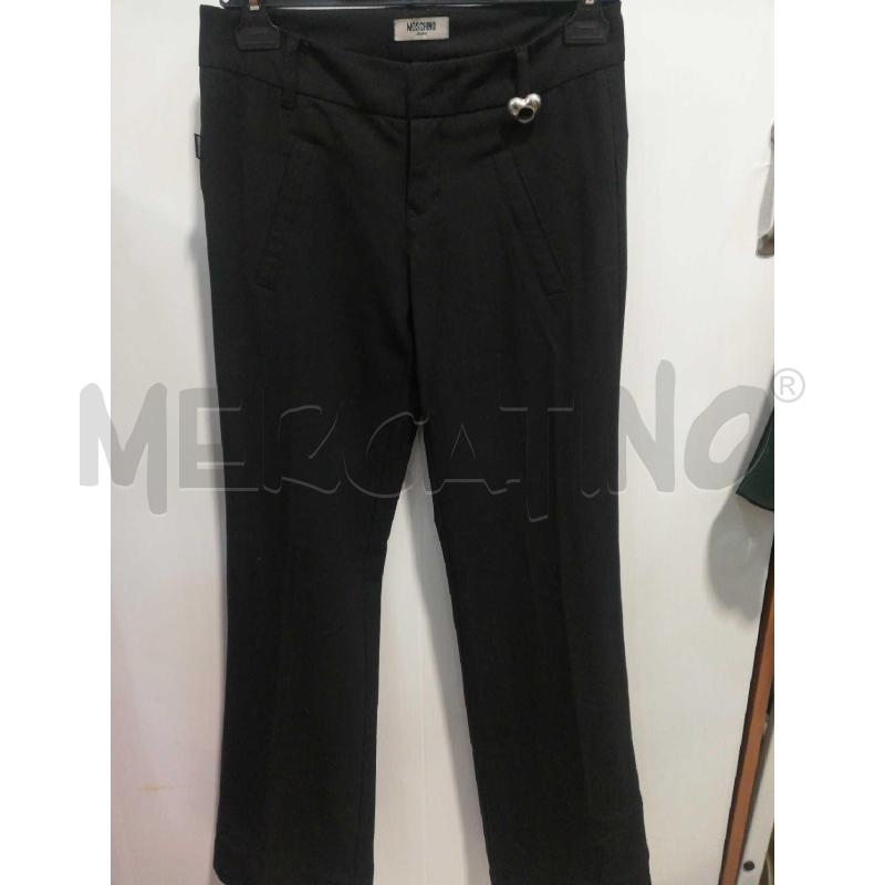 PANTALONE D NERO MOSCHINO ZAMPA | Mercatino dell'Usato Bellizzi 1