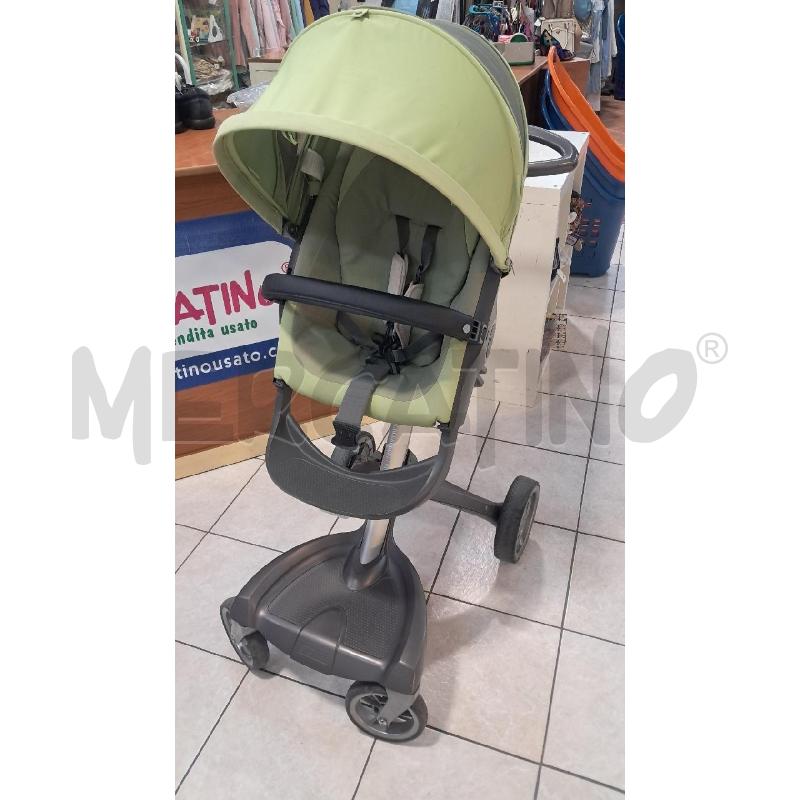 PASSEGGINO STOKKE VERDE MELA | Mercatino dell'Usato Bellizzi 1