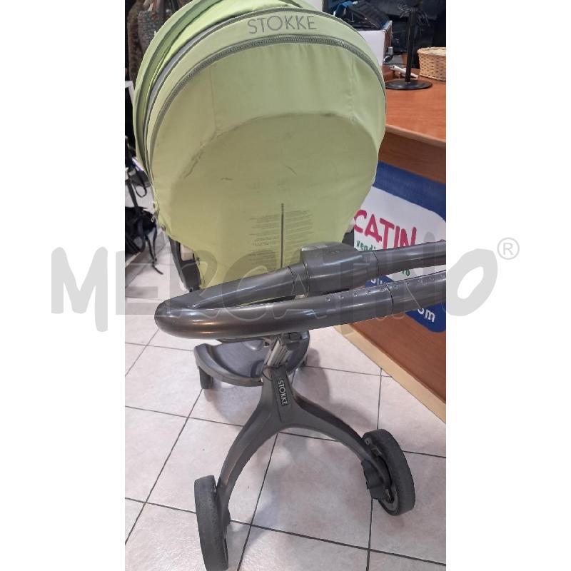 PASSEGGINO STOKKE VERDE MELA | Mercatino dell'Usato Bellizzi 3