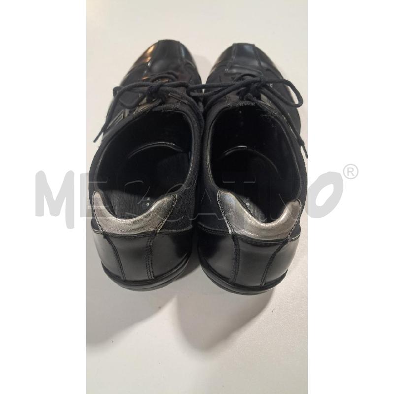 SCARPE UOMO VERSACE NERO TELA E PELLE | Mercatino dell'Usato Bellizzi 2