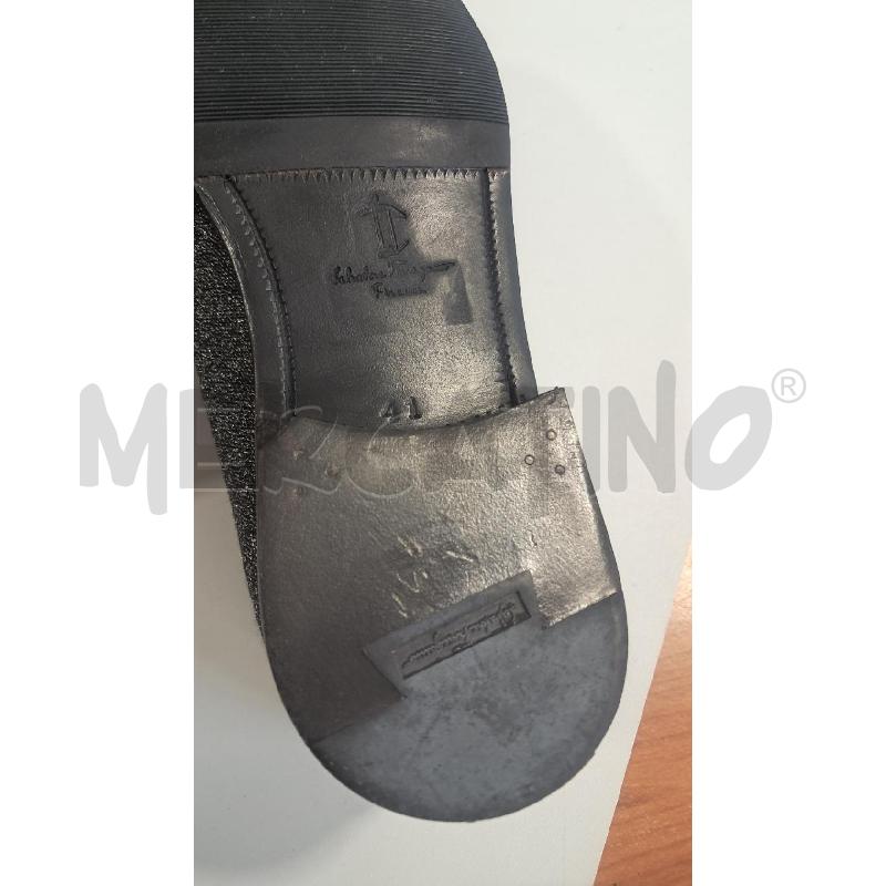 SCARPE U FERRAGAMO LAME' ARG CERIMONIA | Mercatino dell'Usato Bellizzi 3