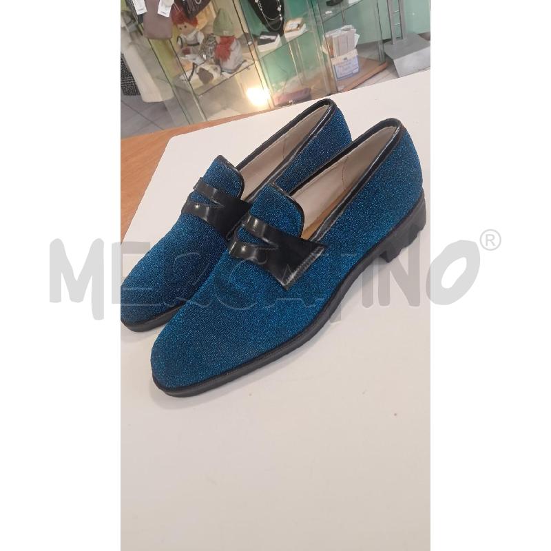 SCARPE U FERRAGAMO LAME' BLUETTE CERIM | Mercatino dell'Usato Bellizzi 4