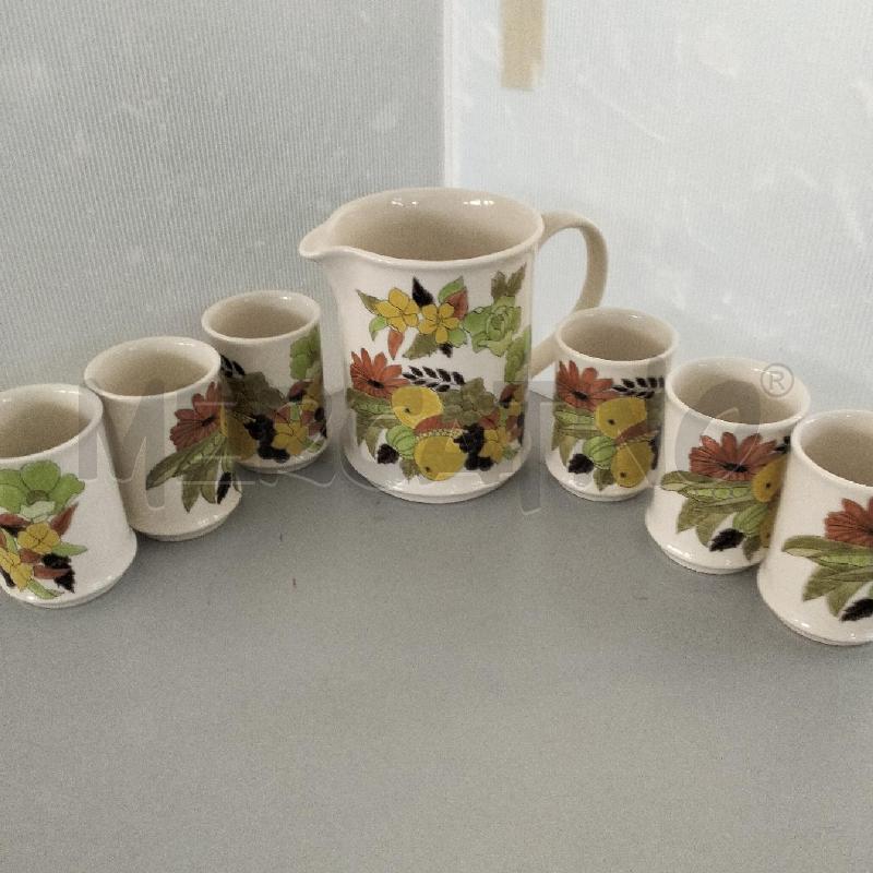 SERVIZIO SANGRIA MAESTRI D'ARTE ERNESTINE | Mercatino dell'Usato Bellizzi 1