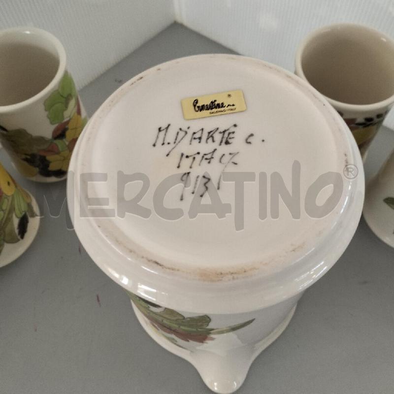 SERVIZIO SANGRIA MAESTRI D'ARTE ERNESTINE | Mercatino dell'Usato Bellizzi 2