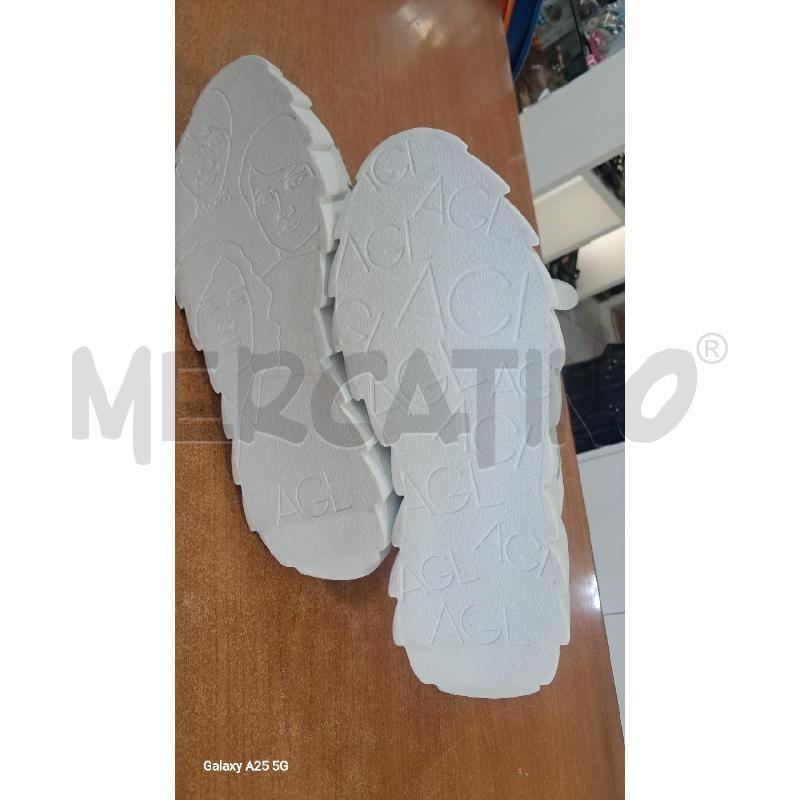 SNEAKERS DONNA AGL PELLE BIANCA FIBBIA | Mercatino dell'Usato Bellizzi 3