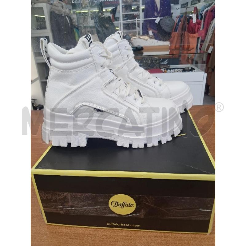 SNEAKERS DONNA BUFFALO BIANCO MD ALTO  | Mercatino dell'Usato Bellizzi 2