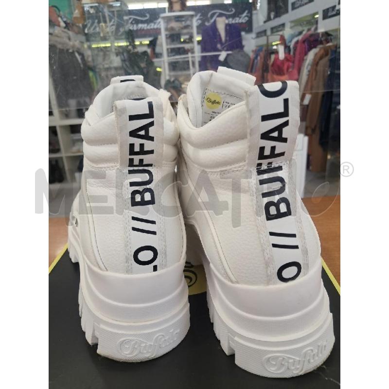SNEAKERS DONNA BUFFALO BIANCO MD ALTO  | Mercatino dell'Usato Bellizzi 3
