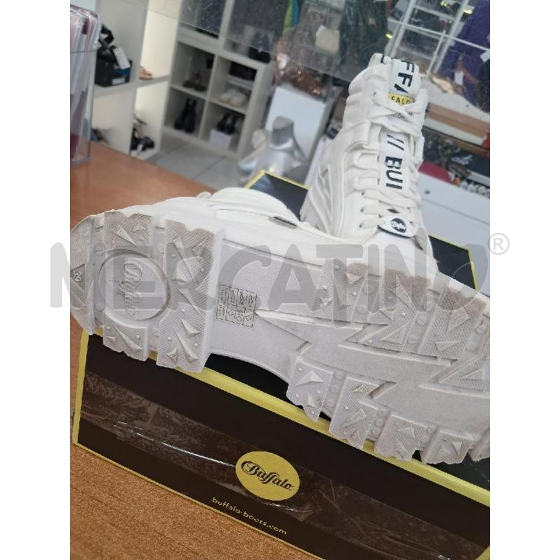 SNEAKERS DONNA BUFFALO BIANCO MD ALTO  | Mercatino dell'Usato Bellizzi 4