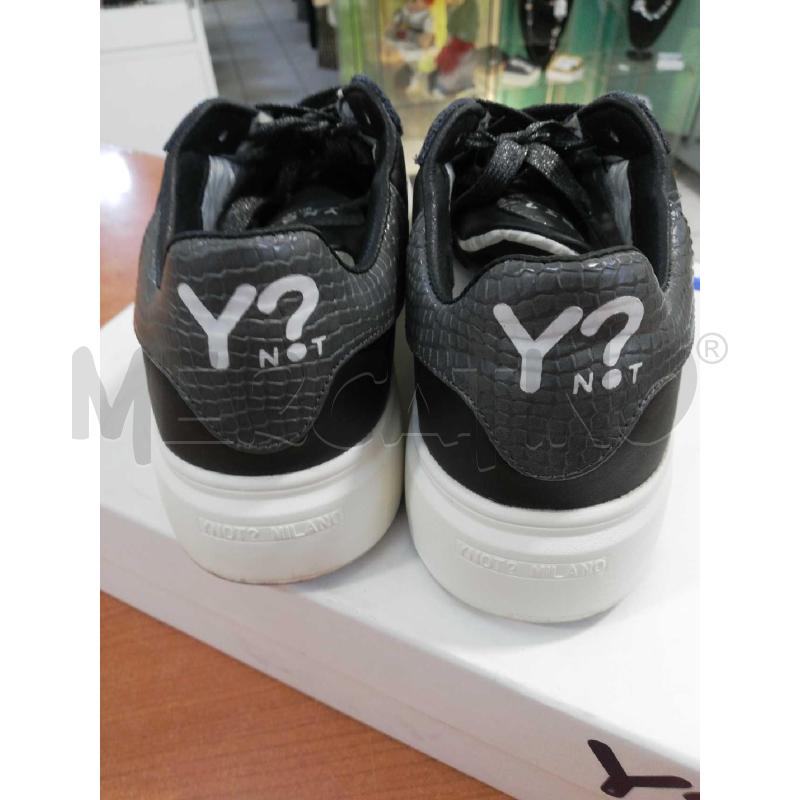 SNEAKERS DONNA YNOT? NERO LACCI GRIGIO | Mercatino dell'Usato Bellizzi 3