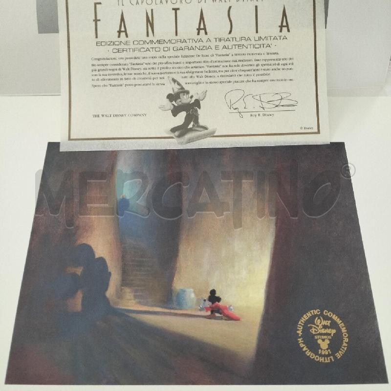 STAMPA COMMEMORATIVA TOPOLINO DA LITHOGRAFIA | Mercatino dell'Usato Bellizzi 1