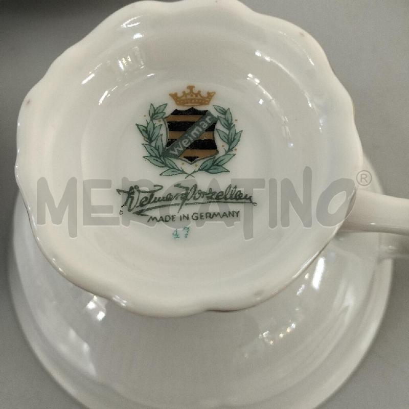 TAZZA DA THE WEIMAR CON PIATTINO DOLCE | Mercatino dell'Usato Bellizzi 3