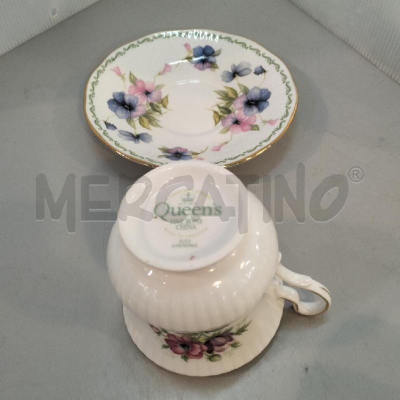 TAZZA QUEEN'S FUNE BONE CHINA LUGLIO | Mercatino dell'Usato Bellizzi 2