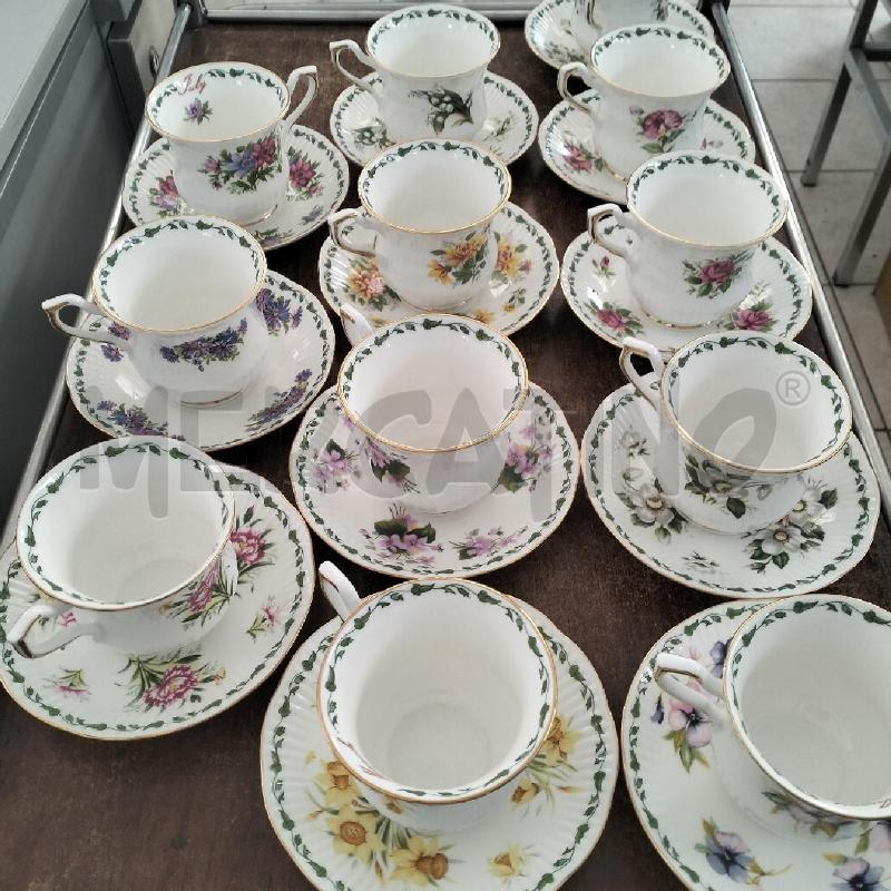 TAZZE PZ. 12 MESE MOD MODELIA BONE CHINA | Mercatino dell'Usato Bellizzi 1