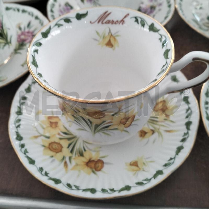 TAZZE PZ. 12 MESE MOD MODELIA BONE CHINA | Mercatino dell'Usato Bellizzi 2