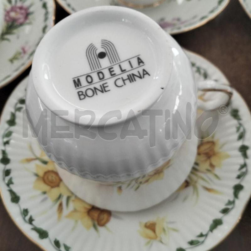 TAZZE PZ. 12 MESE MOD MODELIA BONE CHINA | Mercatino dell'Usato Bellizzi 3
